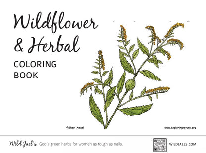 Wildflower Coloring Pages