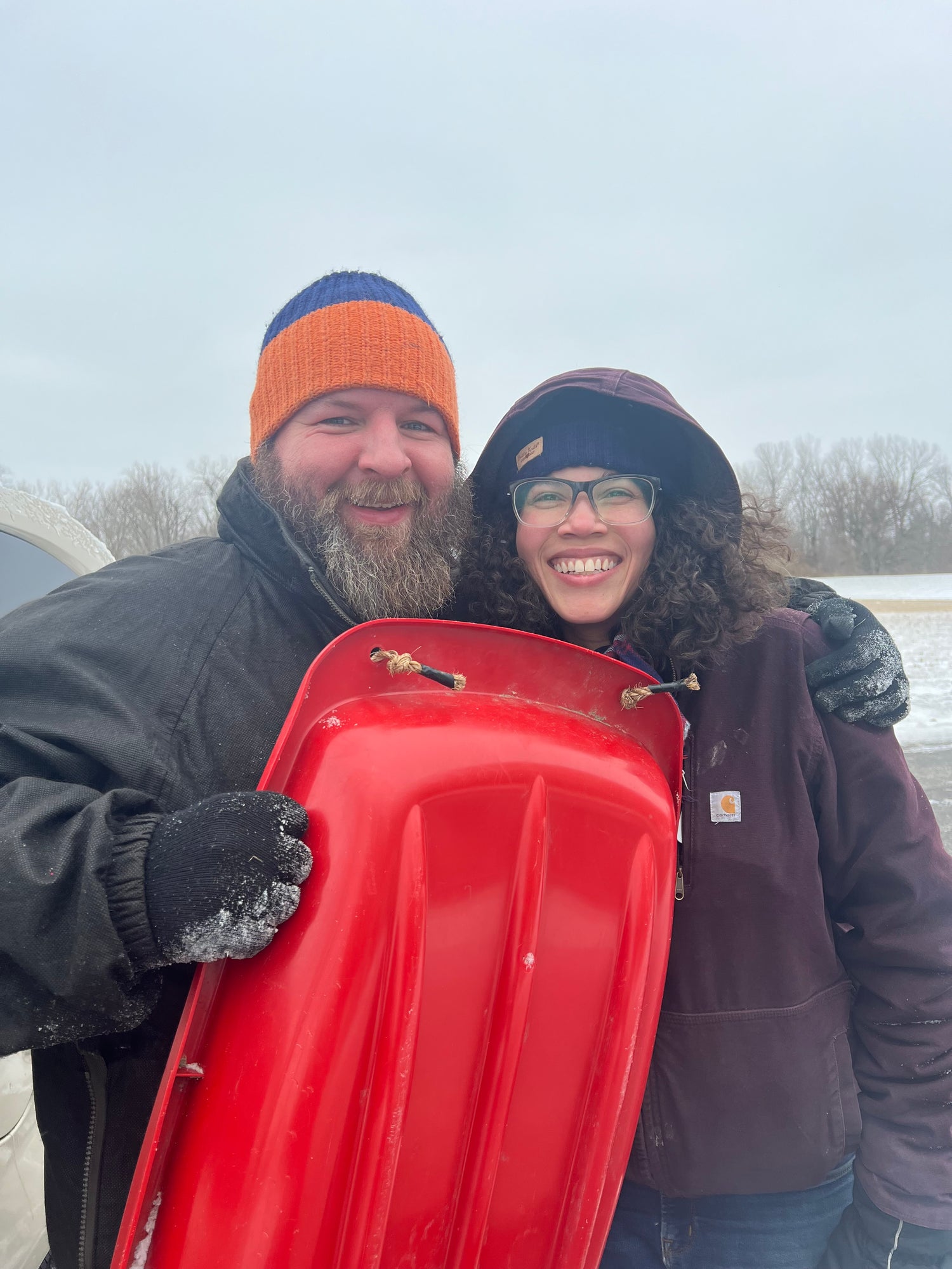 Winter Sledding